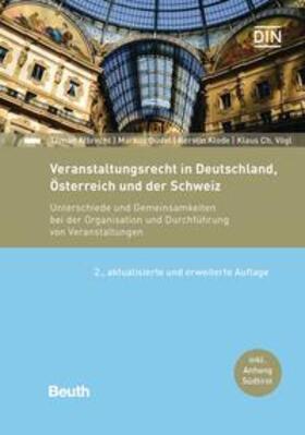 Veranstaltungsrecht in Deutschland, Österreich und der Schweiz