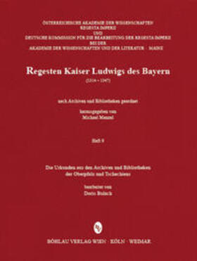 Urkunden/Archiven/Bibliotheken d. Oberpfalz/Tschechiens