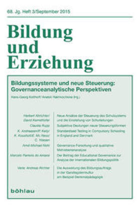 Bildungssysteme und neue Steuerung: Governancepolitische Perspektiven