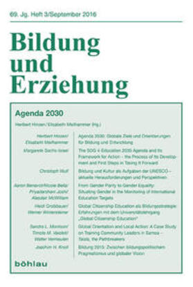 Agenda 2030 - Pädagogische und Entwicklungspolitische Pos.