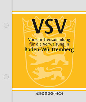 Vorschriftensammlung für die Verwaltung in Baden-Württemberg (VSV), mit Fortsetzungsbezug