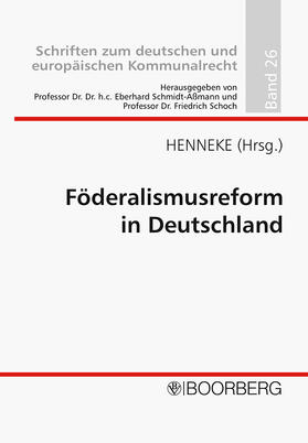 Förderalismusreform in Deutschland