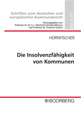 Die Insolvenzfähigkeit von Kommunen