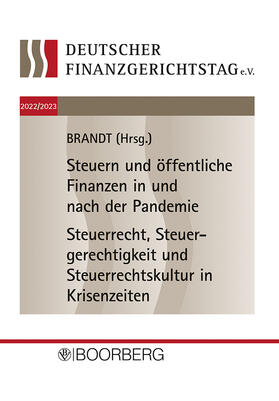 Tagungsband 18. und 19. Deutscher Finanzgerichtstag 2022/2023