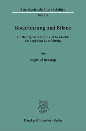 Buchführung und Bilanz.