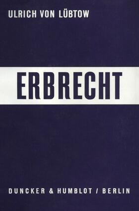 Erbrecht.