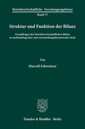 Struktur und Funktion der Bilanz.