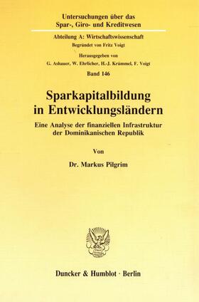 Sparkapitalbildung in Entwicklungsländern.