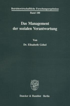 Das Management der sozialen Verantwortung