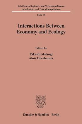 Interactions Between Economy and Ecology.