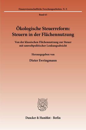 Ökologische Steuerreform