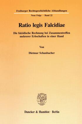 Ratio legis Falcidiae.