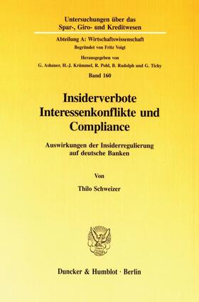 Insiderverbote, Interessenkonflikte und Compliance.