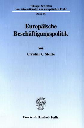 Europäische Beschäftigungspolitik