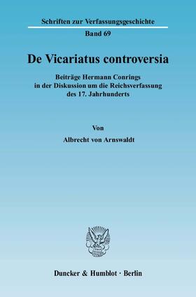 De Vicariatus controversia