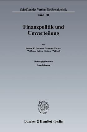 Finanzpolitik und Umverteilung