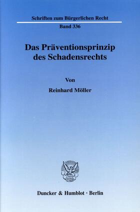 Das Präventionsprinzip des Schadensrechts