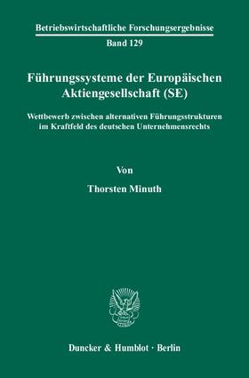 Führungssysteme der Europäischen Aktiengesellschaft (SE)