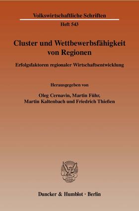 Cluster und Wettbewerbsfähigkeit von Regionen