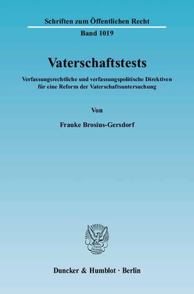 Vaterschaftstests