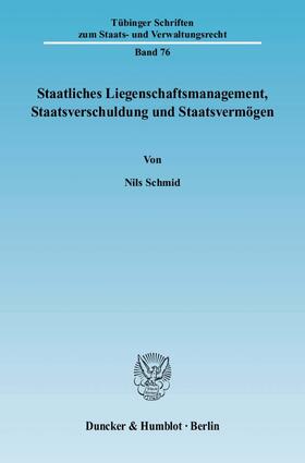 Staatliches Liegenschaftsmanagement, Staatsverschuldung und Staatsvermögen