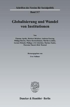 Globalisierung und Wandel von Institutionen