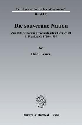 Die souveräne Nation