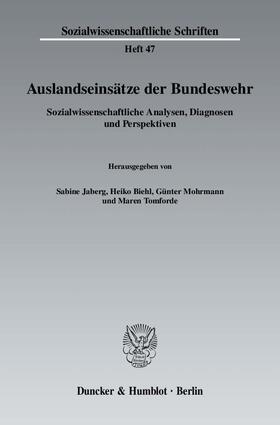 Auslandseinsätze der Bundeswehr