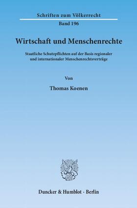 Wirtschaft und Menschenrechte