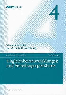 Ungleichheitsentwicklungen und Verteilungsspielräume.