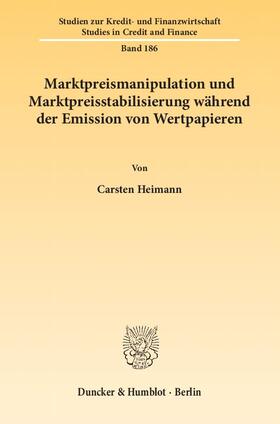 Marktpreismanipulation und Marktpreisstabilisierung während der Emission von Wertpapieren