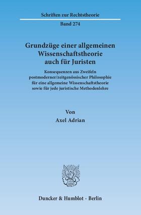 Grundzüge einer allgemeinen Wissenschaftstheorie auch für Juristen.