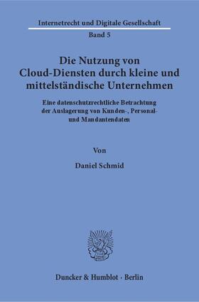 Schmid, D: Nutzung von Cloud-Diensten