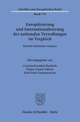 Europäisierung und Internationalisierung der nationalen Verwaltungen im Vergleich