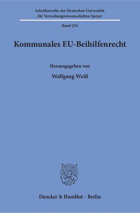 Kommunales EU-Beihilfenrecht.