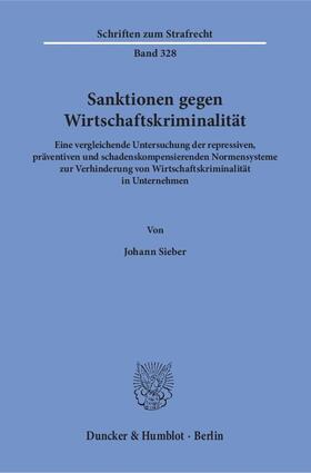 Sieber, J: Sanktionen gegen Wirtschaftskriminalität.