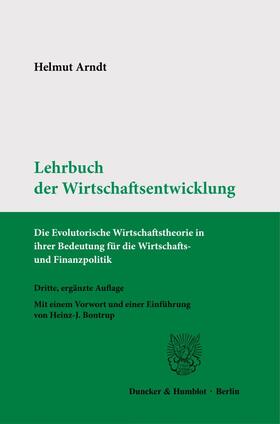 Lehrbuch der Wirtschaftsentwicklung.