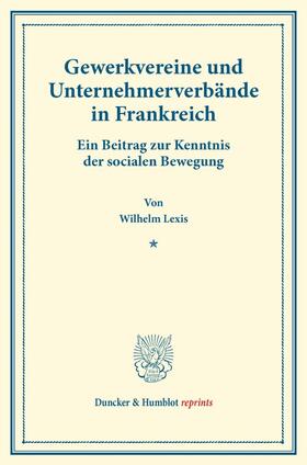 Gewerkvereine und Unternehmerverbände in Frankreich.