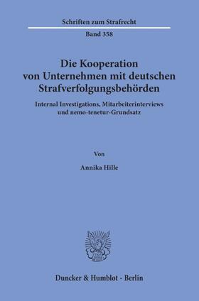 Die Kooperation von Unternehmen mit deutschen Strafverfolgungsbehörden.