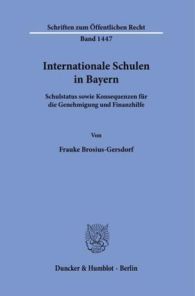 Internationale Schulen in Bayern