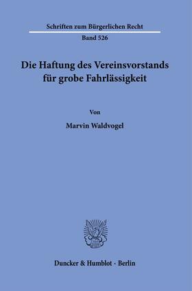 Die Haftung des Vereinsvorstands für grobe Fahrlässigkeit.