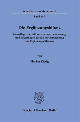 Die Ergänzungsbilanz.