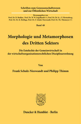 Morphologie und Metamorphosen des Dritten Sektors.