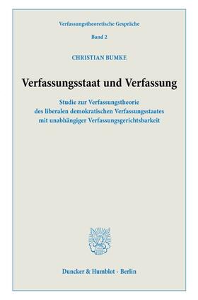 Verfassungsstaat und Verfassung.