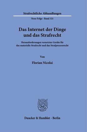 Das Internet der Dinge und das Strafrecht