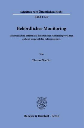 Behördliches Monitoring