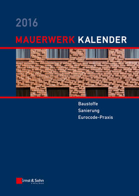 Mauerwerk-Kalender 2016