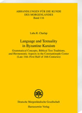 Charlap, L: Language and Textuality in Byzantine Karaism