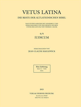 Vetus Latina - Iudicum