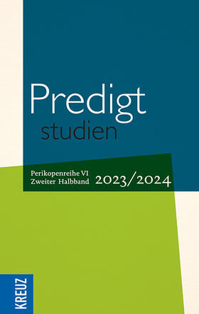 Predigtstudien 2023/2024 - 1. Halbband